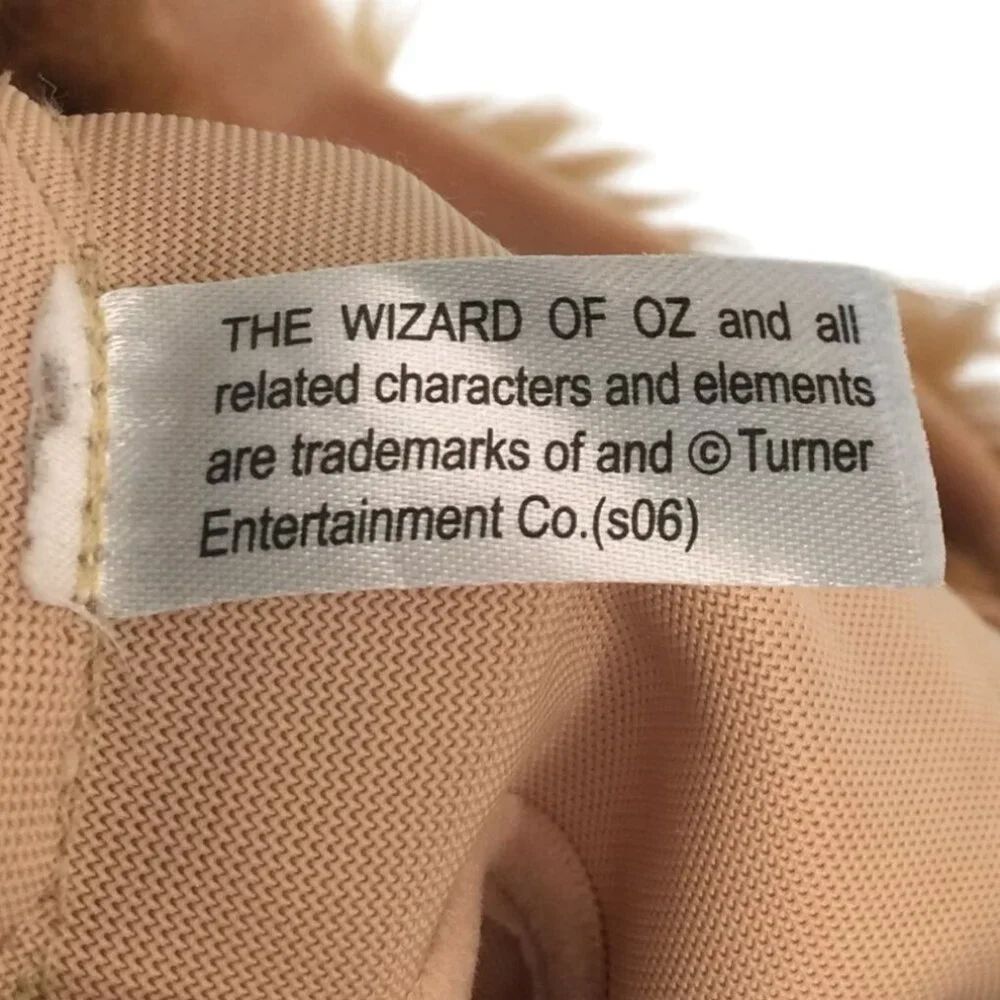 Build A Bear Clothes Wizard of Oz Cowardly Lion Costume w/Hood and Courage Badge